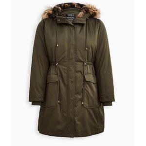 Torrid 3 in 1 Parka Puffer Jacket Coat sz 3